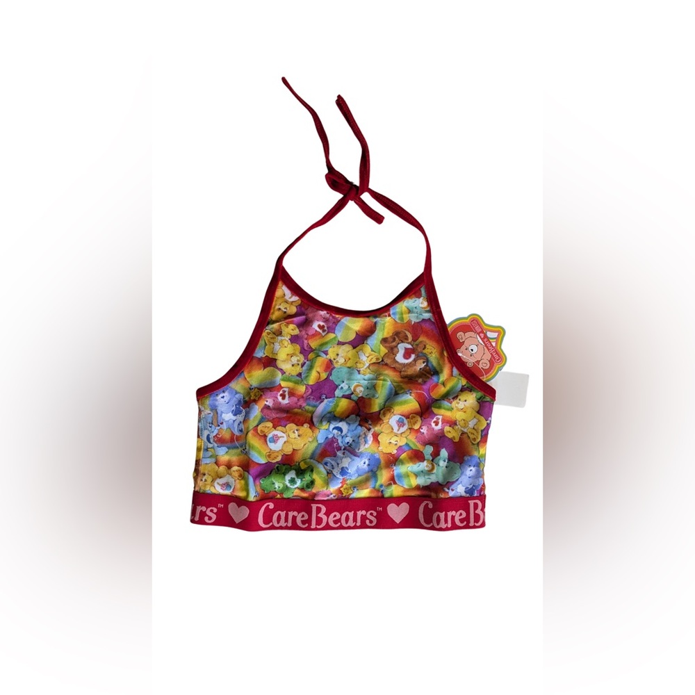 Iron Fist Velvet Care Bears Halter Crop Top
